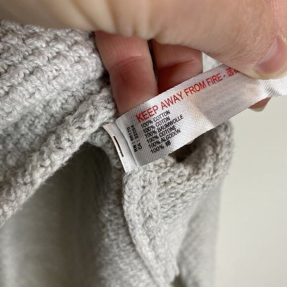 Free People Beach Haliee Sweater‎ ONLY in Ivory Heather Size XS - Picture 9 of 10